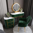 Luxury Marble Light Bedroom Net Red Style Modern Simple Storage Cabinet One Small Family Dressing