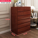 All Solid Wood Simple Modern Drawer Locker Living Room Bedroom Storage Cabinet Chest of Drawers