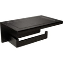 Rustproof Sus304 Stainless Steel Silky Matte Black Finished Bathroom Accessories Set Wall Mounted Or