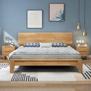YICHANG Solid Wood Bed Nordi Master Bedroom 1.8m Double Bed Small House Type 1.2m Modern Simple 1.5m
