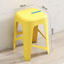 ćBuy 3 Get 1 FreećSimple Plastic Stackable Stools Living Room Use | Dining Chair/dining Stool |
