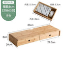 SG Stock Home Wooden Monitor Riser Stand/Ergonomic Laptop Stand/Desk Organizer Keyboard Storage