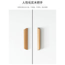 Wardrobe Simple Bedroom Wardrobe Large Capacity Wooden Cabinet