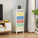 Seamless Solid Wood Storage Bedroom Simple Bedside Table Ultra Narrow-band Door Chest of Drawers