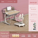 🔥 Hot Sale 🔥 Flange Barbie Hao Xue Tong Children Study Pupils Desk Solid Wood Writing Table and