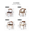 Study Table Hot Sale Wall Computer Home Bedroom Study Double Long Simple Solid Wood Desk 002.sg