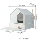 Byto Cat Litter Box Fully Enclosed Litter Box Large Space Odor-proof Cat Toilet Drawer Type Cat