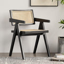 PINA ăNatural rattanăLounge chair Rattan chair single person sofa chair Solid wood Rattan woven