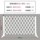 Outdoor Anticorrosive Wooden Fence Guardrail Telescopic Indoor Flower Garden Courtyard Decoration