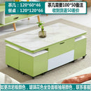 Y&U Foldable Coffee Table Marble Blister Folding Tempered Glass Side Table Household Dining Table
