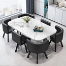 Dining Table And Chair Office Negotiation Table And Chair Small Apartment Combination Dining Table
