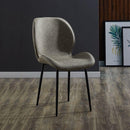 ăFree ShippingăSimple Dining Chair Kitchen Upholstered Dining Table And Chair Home Lounge Chair Back