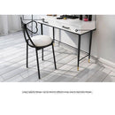 Black/white Family Dresser And Chairs,simplicity Bedroom Table And Chairs Economic European-style Dr