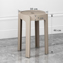 ćBuy 3 Get 1 FreećSimple Plastic Stool Japanese Style Dining Stool Living Room Use | Dining Stools/