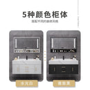 Runzeu Rock Slab Marble Bathroom Cabinet Combination Modern Simple Toilet Washstand Washbasin Light