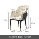 Luxury Dining Chair, Household Leisure Chair, Back, Hotel Sales Department, Reception, Negotiation,