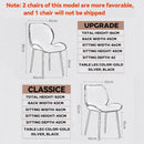 APOLLO Home Dining Chair Waterproof Non-slip Soft Leisure Chair Removable Living Room Backrest Chair