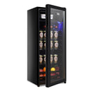 Bar Single Door Small Refrigerator Home Living Room Office Transparent Beverage Fresh Tea 118l