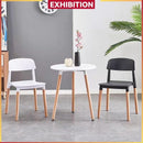 ćBUY 3 GET 1 FREEćNordic Plastic Chair | PP Material Dining Chair | Plastic Stool | Backrest