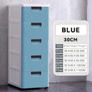 20/30/45cm Chest Of Drawers Cabinet Storage Cabinet Drawer Type Plastic Kitchen Slot Shelf Narrow