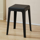 ćBuy 3 Get 1 FreećPlastic Stackable Stool Household Thickened Dining Stool Simple Square Stool