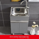 304 Sink Stainless Wash Pool Basin Steel Laundry Cabinet Bathroom Cabinets Washbasin Laundry Pool