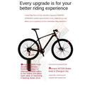【In Stock】LM SAVA Carbon Fiber Mountain Bike Men s and Women 27-speed Shimano Shift Brake Inner