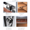 Safe Box Mechanical Code 1000℃ Fireproof Waterproof Lock 80 / 60 / 45cm All Steel Anti-theft Office