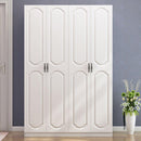 European Style Shoe Cabinet Multi Storey Large Capacity Storage Cabinet Wooden Household Balcony