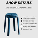ćBuy 3 Free 1ćNordic Dining Stool living room Small Stool Simple Plastic Stool Round Shape Stool