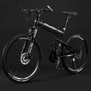 SEVEN RALEIGH 26 Inch Foldable Mountain Bike Aluminum Alloy Variable Speed Bike Cross Country Racing