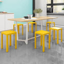 ćBuy 3 Get 1 FreećStackable Plastic Stool Living Room Use Plastic Dining Stool/Dining Chair Step
