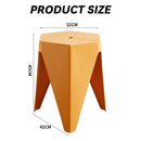 ćBUY 3 GET 1 FREEćStackable Small Stool Durable Solid Color Plastic Stool Thickened Dining Chair
