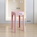 ćBuy 3 Free 1ćNordic Dining Stool living room Small Stool Simple Plastic Stool Round Shape Stool