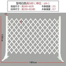 Outdoor Anticorrosive Wooden Fence Guardrail Telescopic Indoor Flower Garden Courtyard Decoration