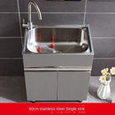 304 Sink Stainless Wash Pool Basin Steel Laundry Cabinet Bathroom Cabinets Washbasin Laundry Pool