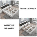 YICHANG Bed Frame With Storage Bed Wood Single Bed Frame 1.2m/1.5m /1.8m Small Family