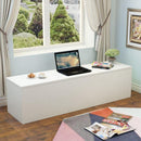 Top-turning Door Window Cabinet Floor Cabinet Corner Low Wood Cabinet Window Cabinet Solid Wood