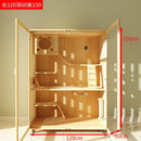 Pet Condo Cage Villa Luxury Double/Three-story Cat Villa Apartment Display Cabinet Household Solid