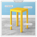 ćBuy 3 Get 1 FreećStackable Plastic Stool Living Room Use Plastic Dining Stool/Dining Chair Step