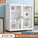 Solid Cat Cage Villa Wood Cat Cage Hold Luxury Villa Three Storey Super Large Nest Free Space