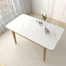ćHigh QualityćDining Table Set Sintered Stone Table Set Extendable Marble Table Foldable Friction