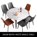 Retractable Slate Dining Table Round/Square Table Meeting Table Household Scratch And High