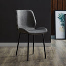 ăFree ShippingăSimple Dining Chair Kitchen Upholstered Dining Table And Chair Home Lounge Chair Back