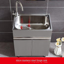 304 Sink Stainless Wash Pool Basin Steel Laundry Cabinet Bathroom Cabinets Washbasin Laundry Pool
