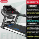 Foldable Treadmill Home Folding Silent Electric Treadmill