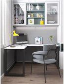 nordic light luxury slate computer desk corner table modern minimalist desk home l-shaped workbench