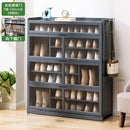 Shoe Cabinet Home Black Gray Shoe Cabinet 2022 New Flip Door Shoe Rack Cabinet