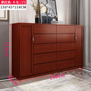 All Solid Wood Simple Modern Drawer Locker Living Room Bedroom Storage Cabinet Chest of Drawers