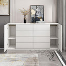 All Solid Wood Simple Modern Drawer Locker Living Room Bedroom Storage Cabinet Chest of Drawers